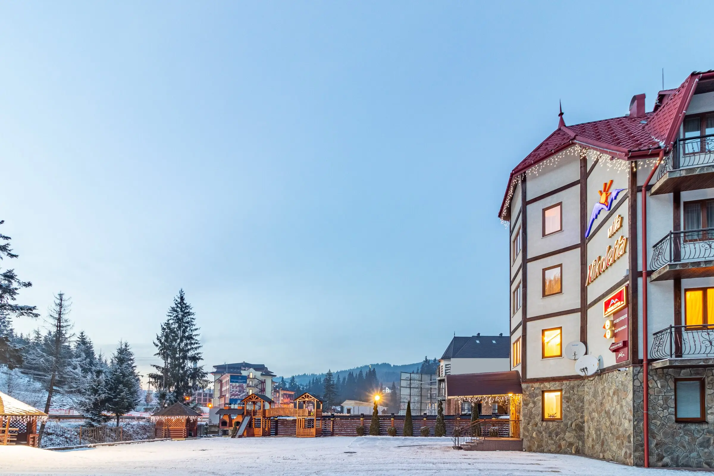 Nikoletta Hotel — краєвид